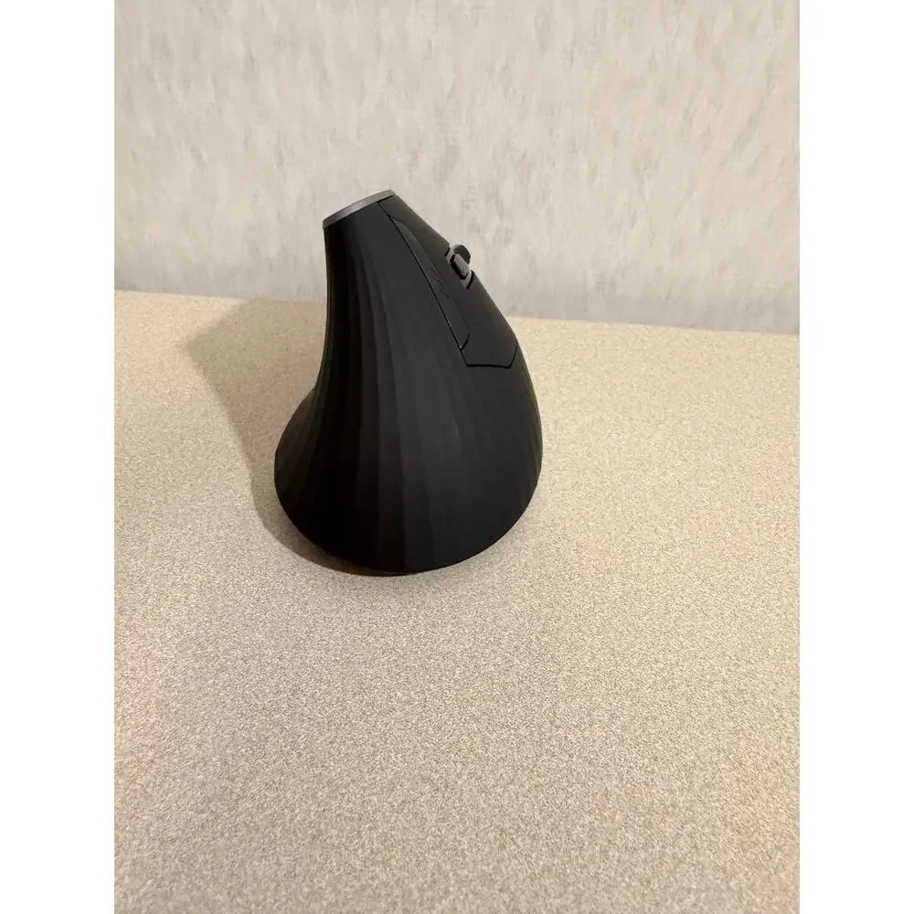 UINEER A06 Wireless Vertical Mouse Black Ergonomic 2.4G with USB Nano Receiver